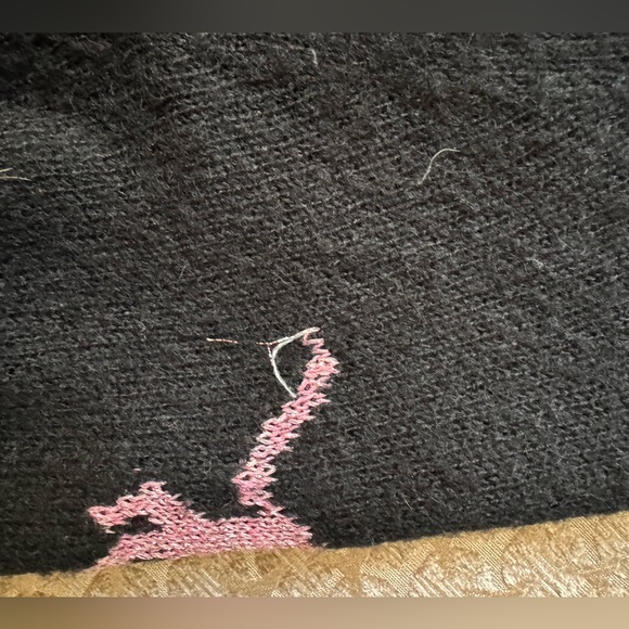 Wildfox metallic cat sweater - size M white label cats - Picture 8 of 9